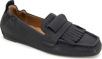 Gentle Souls Scotty Kiltie Loafer in Black at Nordstrom, Size 5.5