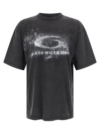 Balenciaga Washed Crayon Loop T Shirt