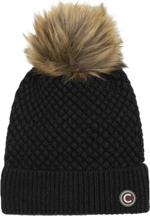 Colmar Berretto con Pompon - - Sport - Donna - Nero - ONE SIZE