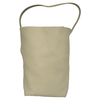 The Row The Row Grote N/S Park Tote Bag in Cr&egrave;me Kalfsleer