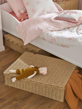 Vertbaudet Unterbett-Aufbewahrungskorb Kinderzimmer FESTON beige