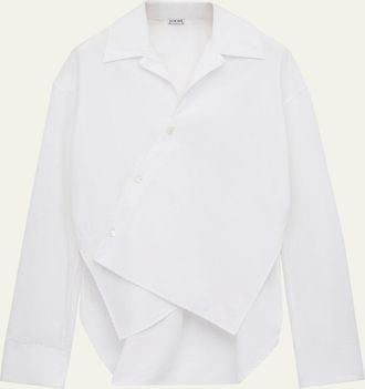 Loewe Asymmetric Button-Front Shirt