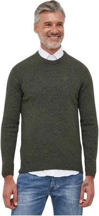 Barbour Maglione Tisbury a girocollo - - Knitwear - Uomo - Verde - L
