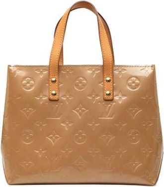 Louis Vuitton Pre-owned Reade PM Tote Bag - Dames - Vintage Shopper - Bruin - ONE Size - Leer - Vintage