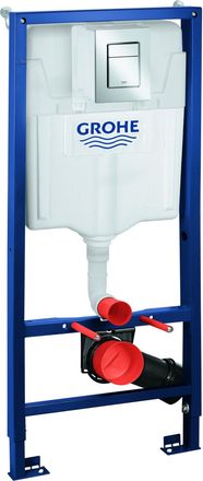 GROHE Juego 3 En 1 Grohe Para Wc Rapid Sl 39501 Bh1.13m Skate Cs Bet&auml;t. Cromo / Soporte De Pared