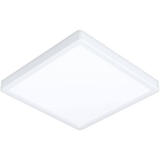 Loops Sleek Modern Design White Square LED Ceiling Light for Indoor Spaces