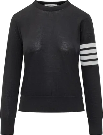 Thom Browne Mujer, Jerseys, Azul, Talla: L