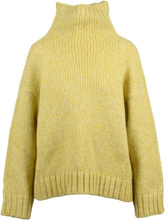 Alpha Studio Mujer, Jerseys, Amarillo, Talla: S