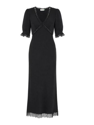 Rixo Rixo black annina dress