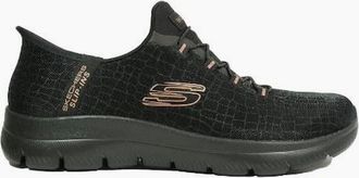 Skechers Womens Skechers Slip-ins: Summits - Classy Night 150128W in Black/Rose gold - Size: 6