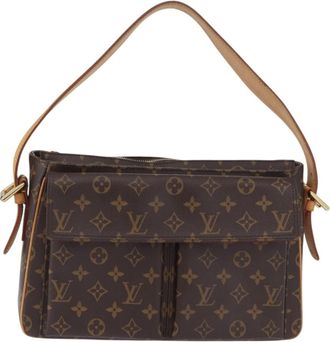 Louis Vuitton Viva Cite Monogram Canvas Brown Canvas Handbag (Pre-Owned)