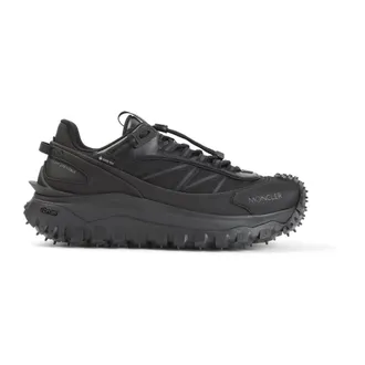 Moncler Trailgrip Gtx Lage Sneakers - Heren - Schoenen - Zwart - Maat: 41 EU Zijde