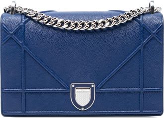 Dior Voorafbezit Medium Gekorreld Kalfsleer Diorama Flap