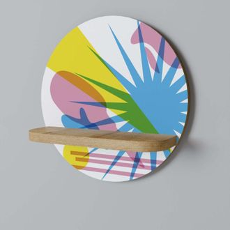 OEM Desfile Luminoso Estante Redondo