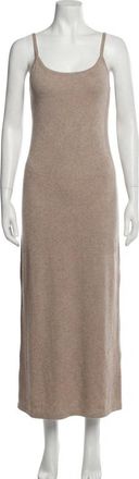 Z Supply Waterfront Midi Dress In Heather Taupe