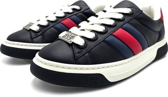 Gucci Leather Ace Trainers Size 43.5