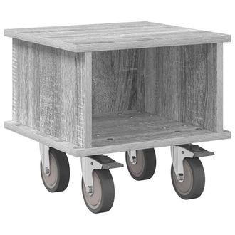vidaXL Soporte De Tv Gris Sonoma 37 X 35 X 35 Cm Madera De Ingenier&iacute;a Vidaxl