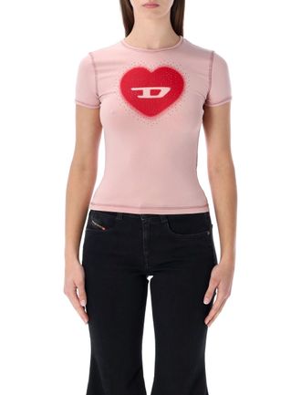 Diesel T-Shirts und Polos Pink