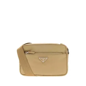 Prada Beige Re-Nylon Crossbody Bag Cammello Borse A Tracolla