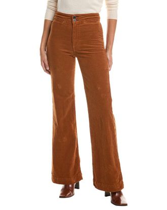 ASKK NY Brighton Corduroy Caramel Wide Leg Jean