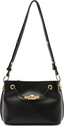 Arezzo Small Daphne Leather Crossbody Bag in Black at Nordstrom
