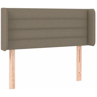 vidaXL Cabecero Con Led De Tela Gris Taupe 83x16x78/88 Cm Vidaxl