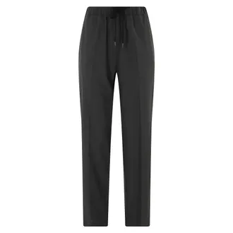 Maison Margiela Dames, Broeken, Grijs, Maat: S Wol