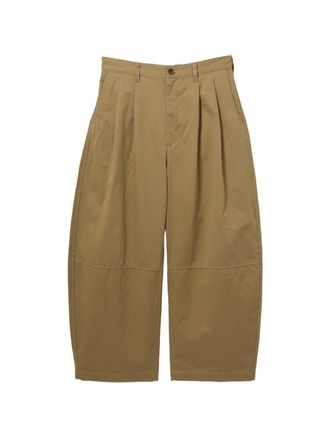Comme Des Gar&ccedil;ons Light Cotton Double Pinces Trousers