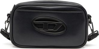 Diesel Holi-D Schoudertas - Heren - Schoudertassen - Zwart - ONE Size - Leer - Tassen