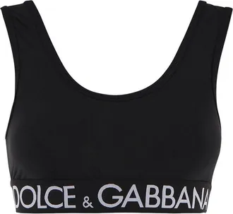 Dolce & Gabbana Warp-Knit Jersey Top