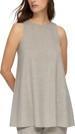 Lafayette 148 New York Racerback Flared Hem Top