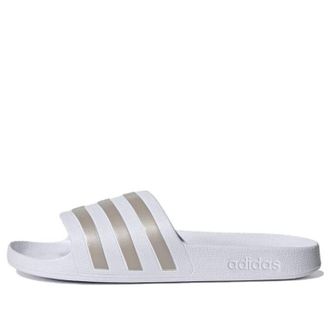 adidas Adilette Aqua Slides Cloud White EF1730