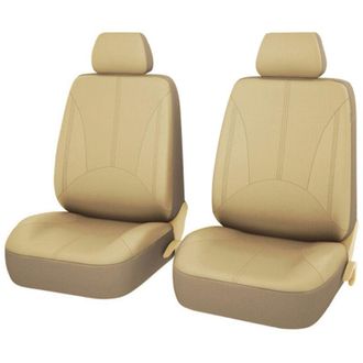 OEM Fundas Universales Para Asientos De Coche En Piel Transpirable, 4 Piezas, Accesorios De Interior Para Suv -crezuo