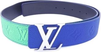 Louis Vuitton Pre-owned Belts, male, Multicolor, Size: ONE SIZE Pre-owned Vintage Reversible Standard Belt