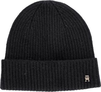 Tommy Hilfiger Ladies Cashmere Navy Hat, navy, One Size