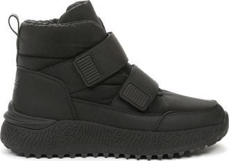Crosby Zwarte Gesloten Booties voor Vrouwen - Dames - Winterlaarzen - Zwart - 37 EU - Wol - Schoenen