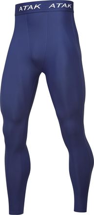 ATAK Sports Mens Compression Tights Navy