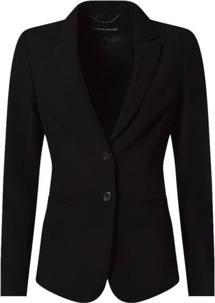 Luisa Cerano Blazer - Dames - Blazers - Zwart - 2XL - Wol - Jassen