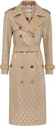 Philipp Plein Dames, Mantels, Beige, Maat: S