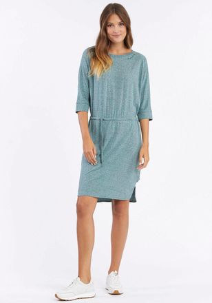Ragwear Jerseykleid RAGWEAR SHIMY, Damen, Gr. XL (42), N-Gr, gr&uuml;n (dunkelgr&uuml;n), Jersey, Obermaterial: 50% Polyester, 38% Baumwolle, 12% Viskose, unifarben, re