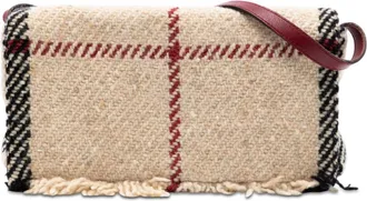 Burberry Pre-owned Burberry Mega Check Wool Shoulder Bag Ladies UJPUDSNWGSA6NBB1