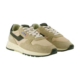 Autry Mens Reelwind Low Sneaker Green Calfskin
