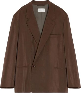 Christophe Lemaire Blazer doppiopetto - Marrone
