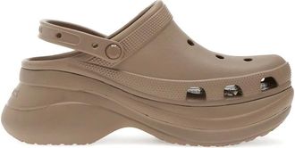 Crocs platform bae clogs - women - Rubber/Rubber/Rubber - 10 - Neutrals