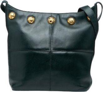 Ferragamo gold Leather Shoulder Bag (Pre-Owned)