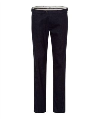 Brax Mens Woolook Houndstooth Chuck Five Pocket Trousers In Athletic
