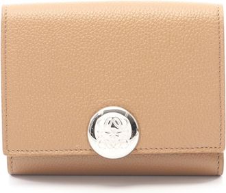 Loewe Brown Leather Wallet (Tri-Fold) (Pre-Owned)
