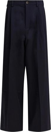 SOEUR Soeur, Dames, Broeken, Blauw, Maat: M Katoen