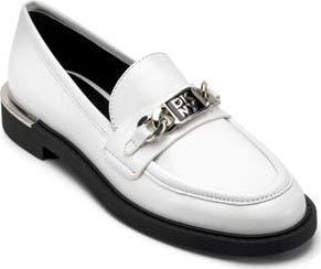 DKNY Radisson Chain Bit Loafer in Bright White at Nordstrom Rack, Size 8.5
