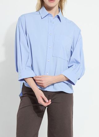 Lyss&eacute; Enid Oversized Cropped Shirt